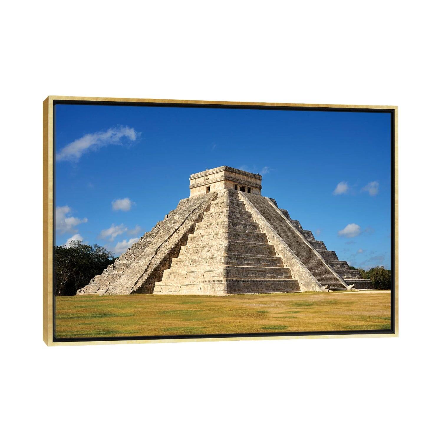 iCanvas "El Castillo, Mayan Ruin, Chichen Itza II" by Susanne Kremer